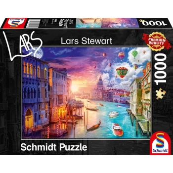 Image of Schmidt Venice - Night & Day Jigsaw Puzzle - 1000 Pieces