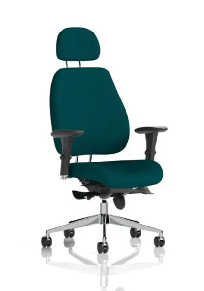 Image of Dynamic Office Solutions Napa Broad Arm 85cm Wide Armchair in Camira Era Fabric with Socket NSS05650