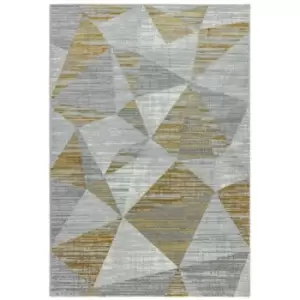 Image of Asiatic Orion Blocks OR12 Rug - Yellow - 080x150cm, Geometric
