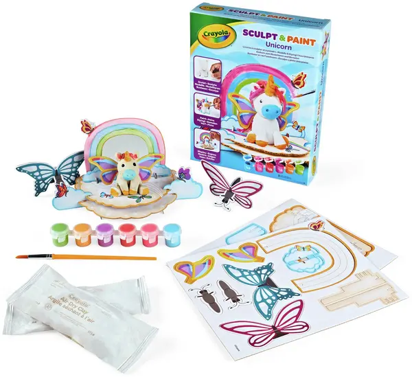 Image of Crayola Crayola Paint & Sculpt Unicorn