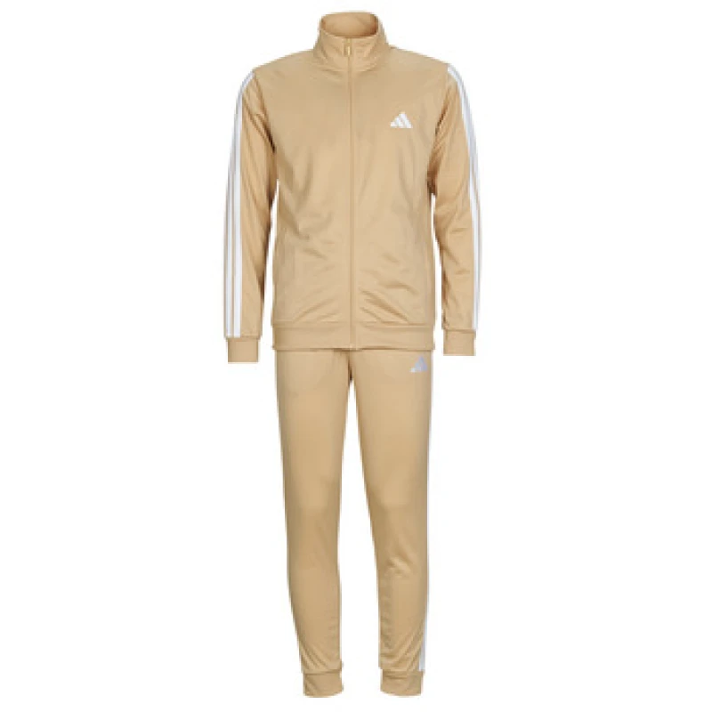 Image of adidas Basic 3-Stripes Tricot Track Suit mens in Beige