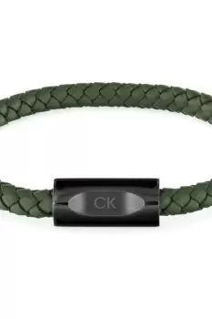 Image of Gents CKJ Bold Leathers Bracelet 35000572