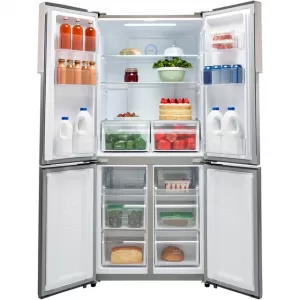 Image of Haier HTF556DP6 456L Frost Free American Style Fridge Freezer