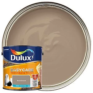 Image of Dulux Easycare Washable & Tough Brave Ground Matt Emulsion Paint 2.5L