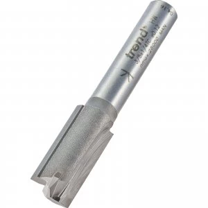 Image of Trend Professional Two Flute Straight Router Cutter 9mm 19mm 1/4"