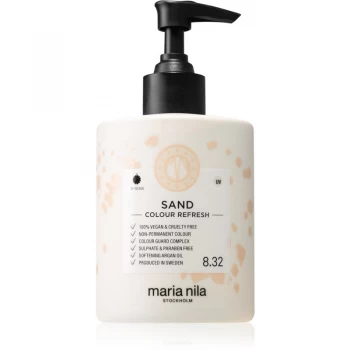 Image of Maria Nila Colour Refresh Sand Gentle Nourishing Mask without Permanent Color Pigments Lasts For 4 - 10 Washes 8.32 300ml