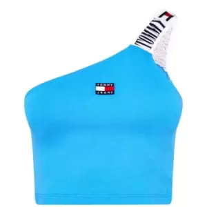 Image of Tommy Jeans Taping Tank Top - Blue