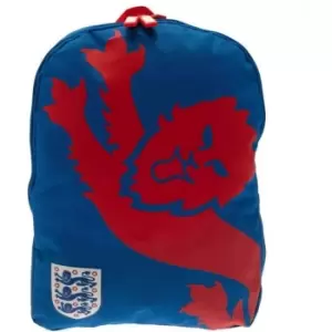 Image of England Fa Lion Backpack (blue/Red)