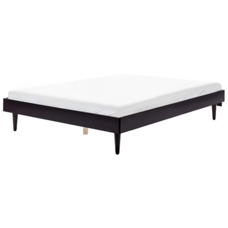 Image of Beliani Bed Toucy 160 X 200 Cm (Eu King Size) Black