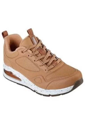 Image of Skechers Uno 2 Matte Air Trainers, Wheat, Size 7, Women