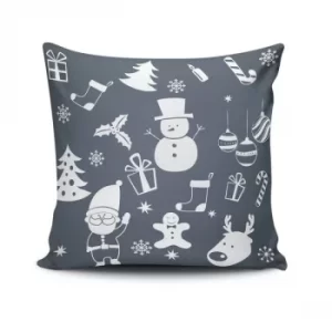 Image of NOELKRLNT-38 Multicolor Cushion