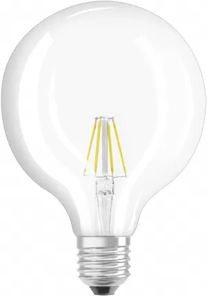 Image of Osram 40W E27 ES LED Filament Globe Bulb - Warm White