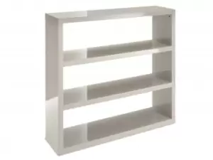 Image of LPD Puro Stone High Gloss Bookcase Flat Packed