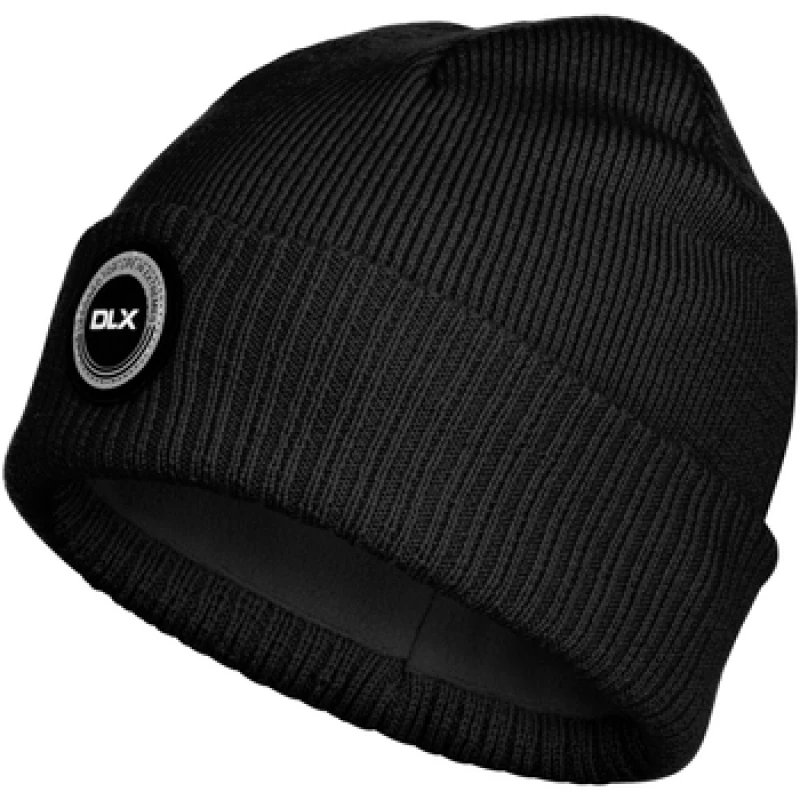 Image of Trespass Trespass Men Enola DLX Beanie in Black One Size Male 5063574661041