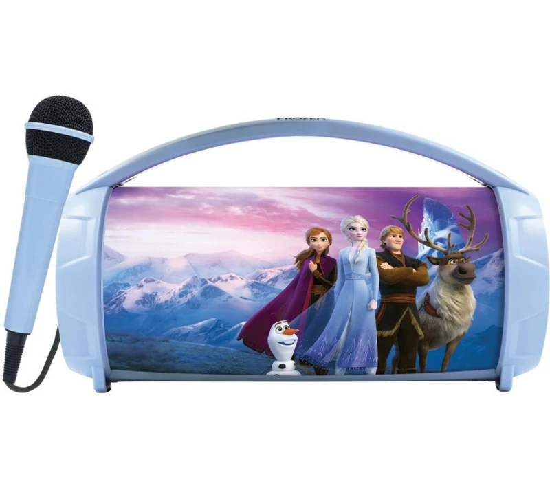 Image of Lexibook Lexibook BTP585FZZ Disney Frozen Speakers with Lights & Mic