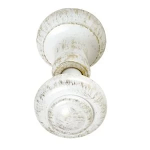 Image of Colours White Wood Curtain hold backs Pack of 2