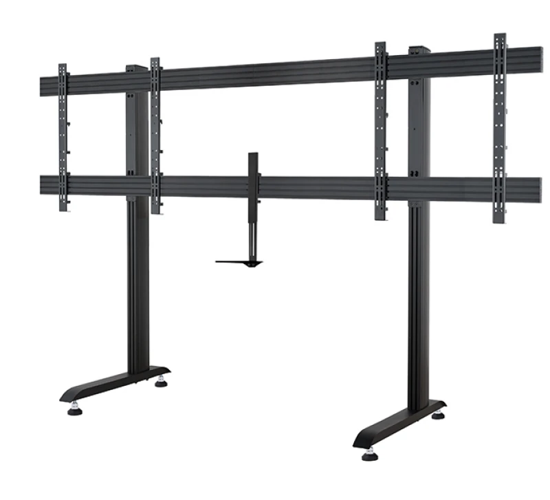 Image of B-Tech SYSTEM X - XXL Twin Screen VC Stand (VESA 1000 x 800)