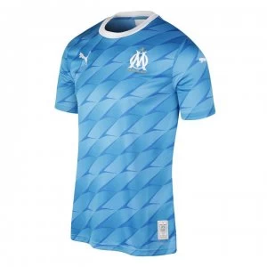 Image of Puma Marseille Away Shirt 2019 2020 Mens - Blue/White