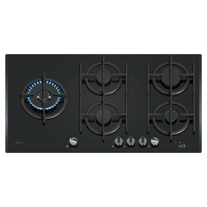 Image of NEFF N90 T29RHS4S0 92cm Gas Hob - Black
