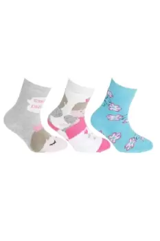 Image of Cotton Rich Gripper Socks (3 Pairs)