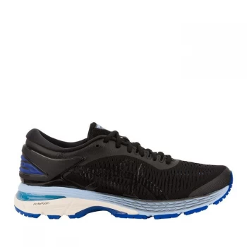 Image of Asics Gel Kayano 25 Ladies Running Shoes - Black/Blue