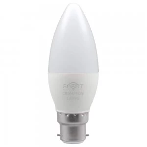Image of Crompton Lamps LED Smart Candle 5W Dimmable 3000K BC-B22d - CROM12349