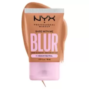 Image of NYX Professional Makeup Bare With Me Blur Tint Foundation 11 Medium Neutral