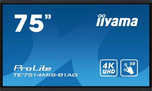 Image of iiyama 75'' TE7514MISB1AG 4K Ultra HD LCD TV