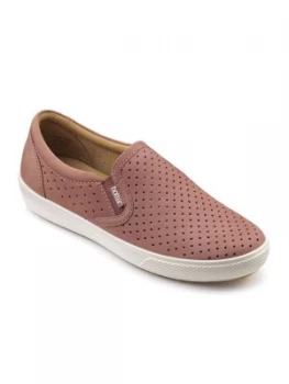 Image of Hotter Daisy Casual Slip on Shoes Salmon