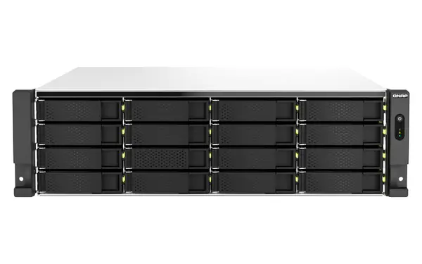Image of qnap (TS-H2287XU-RP-E2378-64G) QNAP TS-H2287XU-RP NAS Rack (3U) Ethernet LAN Black, White E-2378