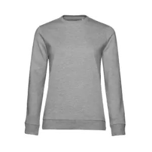 Image of B&C Womens/Ladies Set-in Sweatshirt (XL) (Grey Heather)