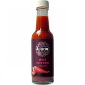Image of Biona Org Hot Pepper Sauc - 140ml (Case of 6)