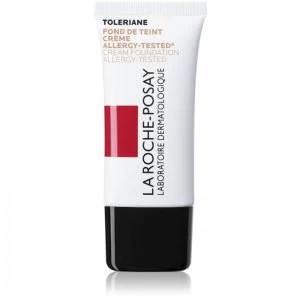 Image of La Roche-Posay Toleriane Teint Hydrating Cream Foundation for Normal to Dry Skin Shade 01 Ivory SPF 20 30ml