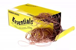 Image of Value Rubber Bands Assorted Sizes Natural 454g