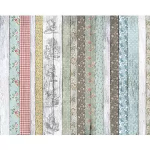 Image of Origin Murals Alice In Wonderland Picnic Blanket Multi Wall Mural - 3 x 2.4m