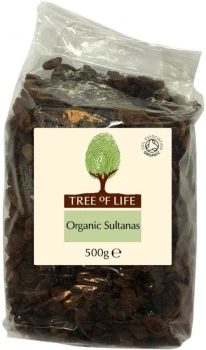 Image of Tree of Life Organic Sultanas - 500g x 6