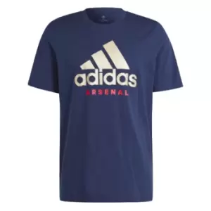 Image of 2023-2024 Arsenal DNA Graphic Tee (Navy)