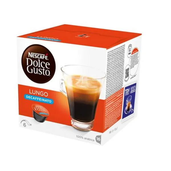 Image of Nescafe Dolce Gusto Lungo Decaffeinato Coffee 48 Pods