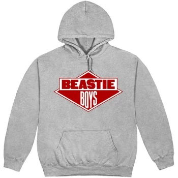 Image of The Beastie Boys - Diamond Logo Unisex Medium Hoodie - Grey