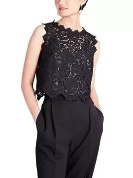 Image of Kate Spade New York Floral Lace Shell Top
