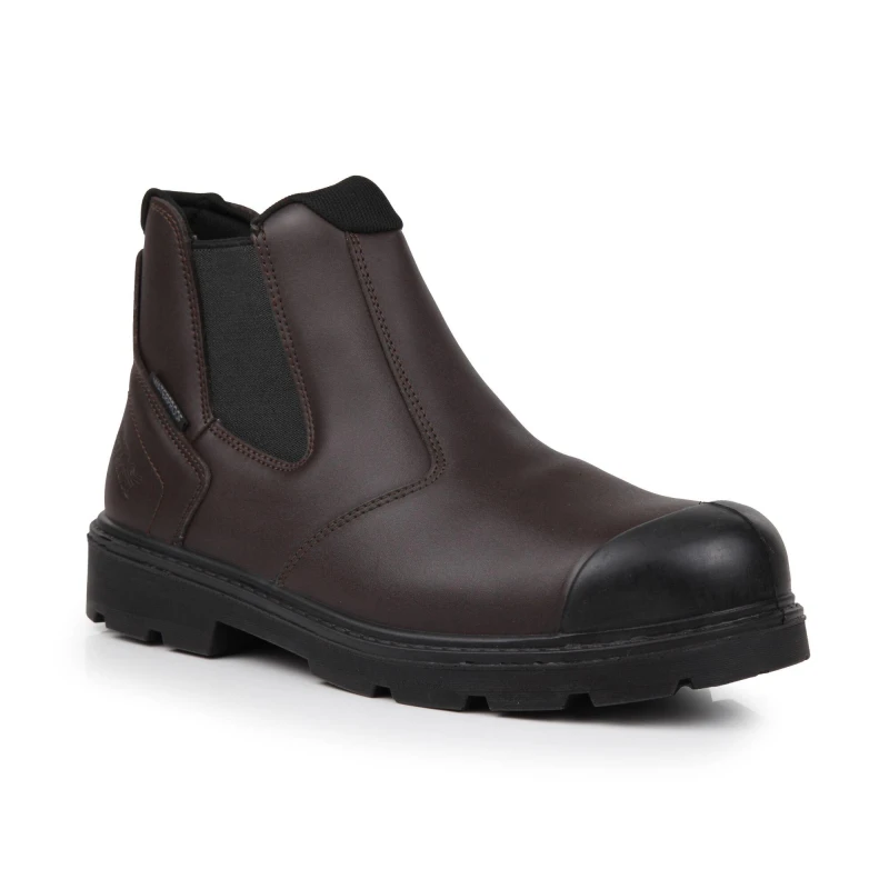 Image of Regatta Mens Waterproof Dealer Boot Peat unisex UK 7