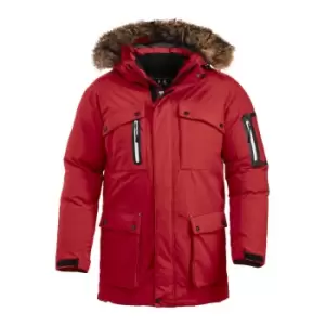 Image of Clique Unisex Adult Malamute Parka (M) (Red)