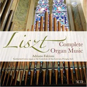 Image of Adriano Falcioni - Liszt: Complete Organ Music CD