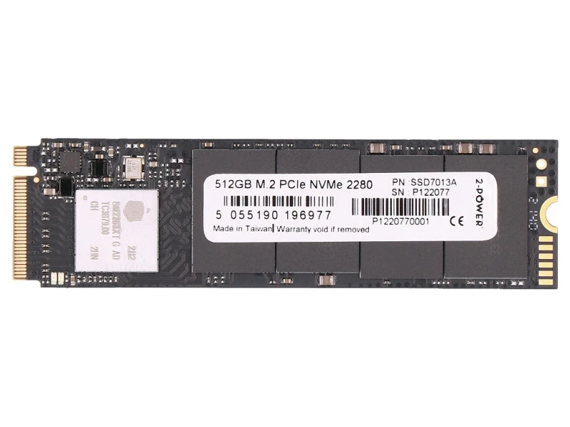 Image of 2-Power 500GB SSD M.2 NVMe TLC PCIe
