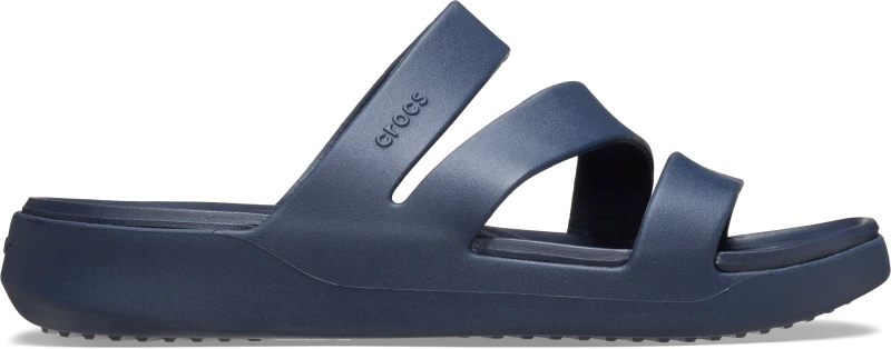 Image of Crocs Women Getaway Strappy Sandals Navy 4