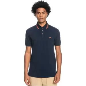 Image of Quiksilver Loia Polo Shirt Mens - Blue