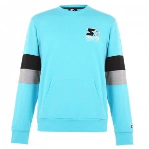 Image of Starter Decker Sweatshirt - Blue Curacao