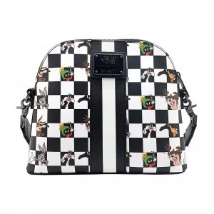 Image of Loungefly Looney Tunes Black and Wihite Character Crossbody Bag