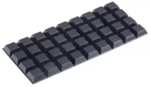 Image of 3M Square Anti Vibration Feet 20.5mm PUR