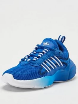 Image of adidas Originals Haiwee Childrens Trainer - Blue, Size 2